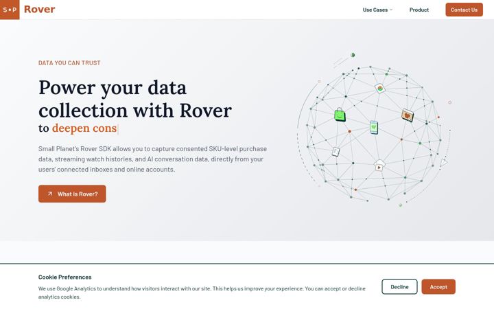 Screenshot of smallplanet.com
