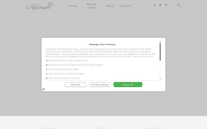 Screenshot του smalltownwoman.com