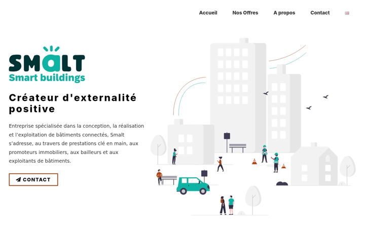 Screenshot of smalt.io