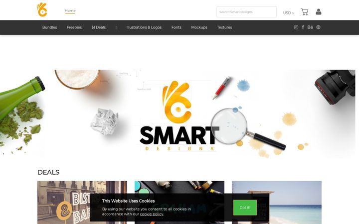 Screenshot of smart-designs.eu