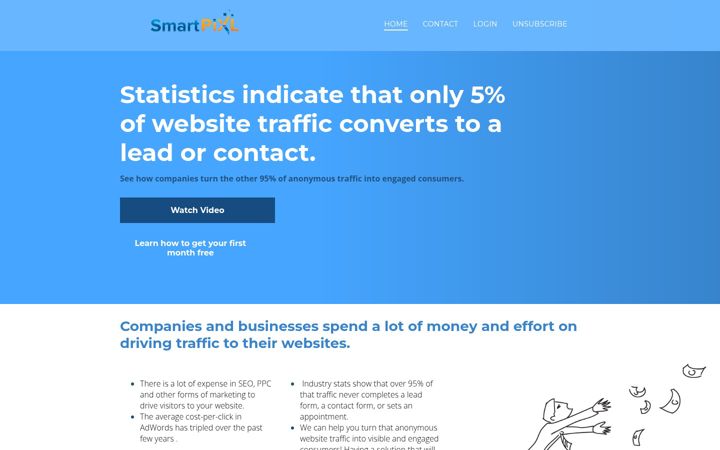 Screenshot of smart-pixl.com