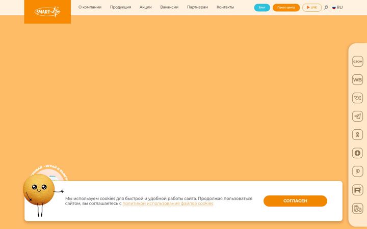 Screenshot of smart74.ru