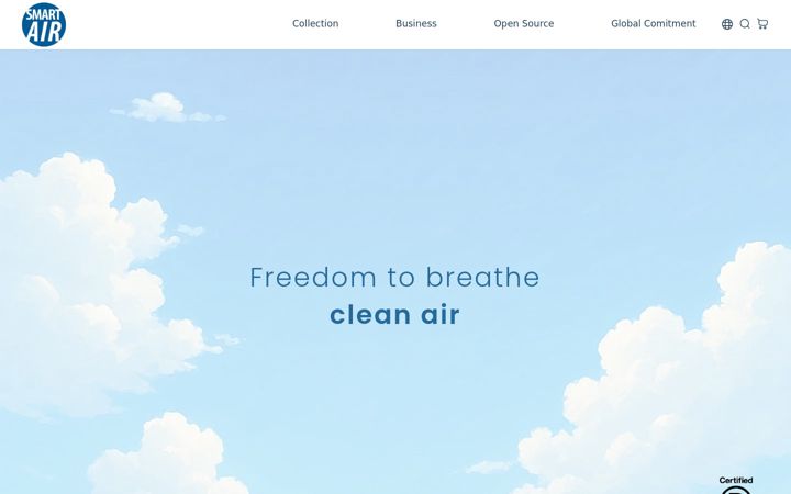 Screenshot of smartairfilters.com