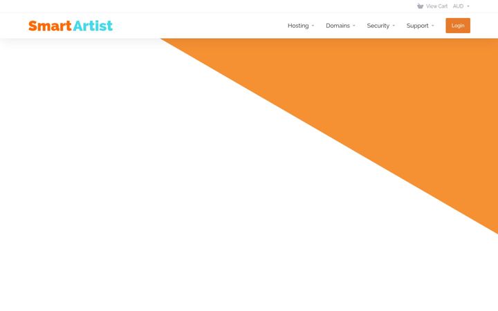 Ekraanipilt saidist smartartist.com.au