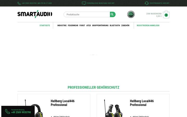 Screenshot ta' smartaudio.shop