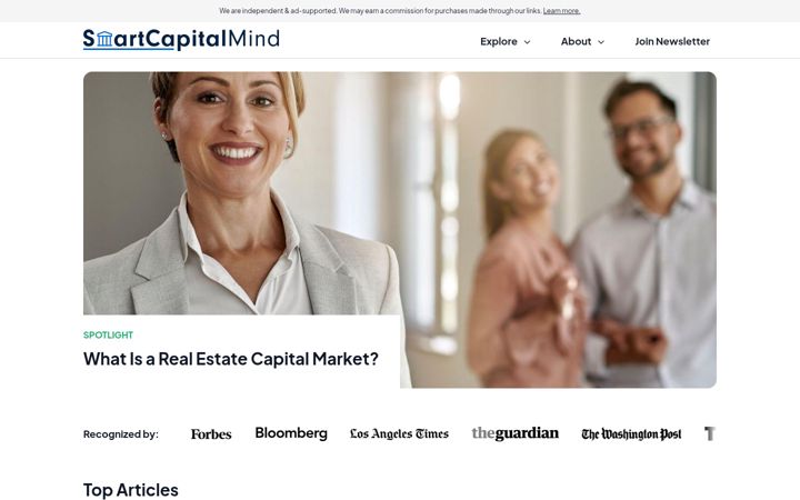 Screenshot von smartcapitalmind.com