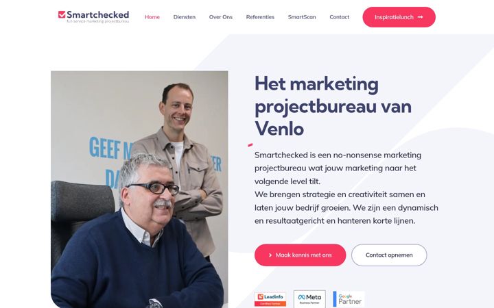 Skjámynd af smartchecked.nl