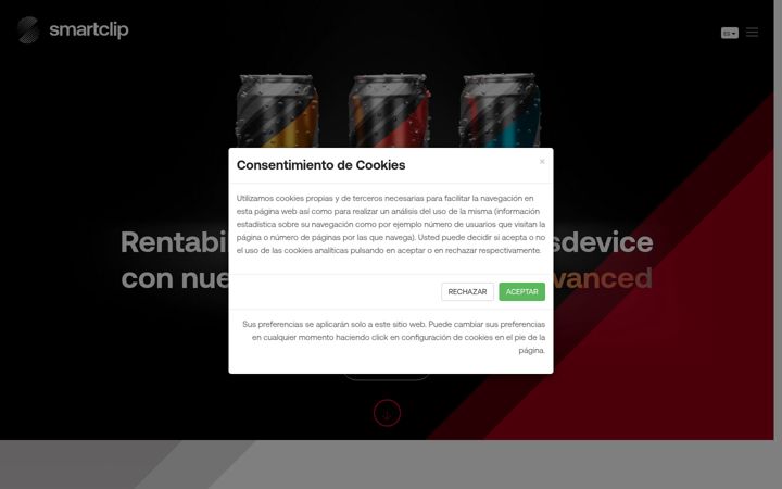 Screenshot of smartclipspain.com