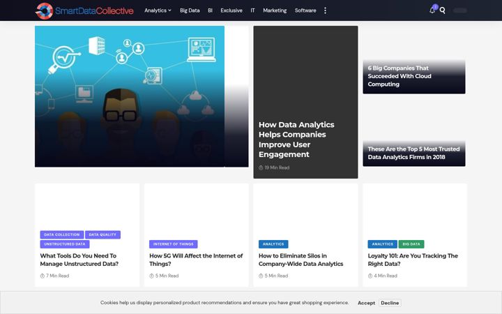 Екранна снимка на smartdatacollective.com
