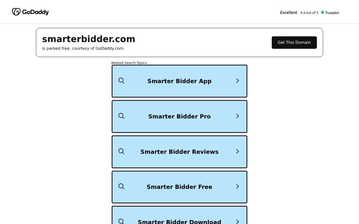 Screenshot of smarterbidder.com