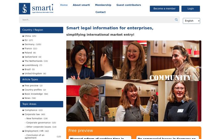 Screenshot of smarti-info.com