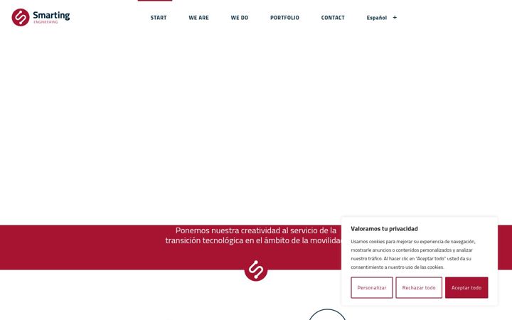 Screenshot of smarting.es