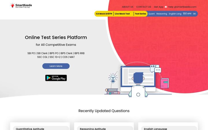 Screenshot of smartkeeda.com