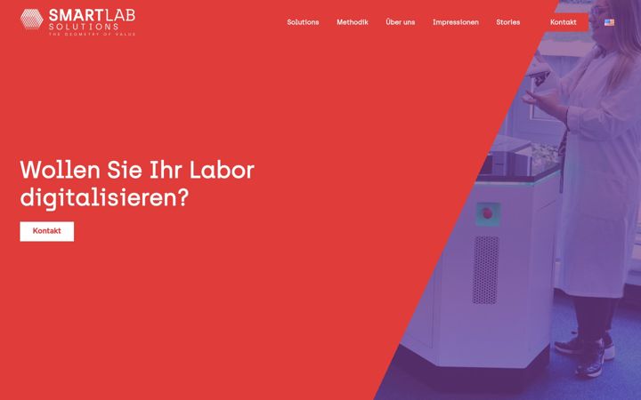Snimka zaslona za smartlab-solutions.de