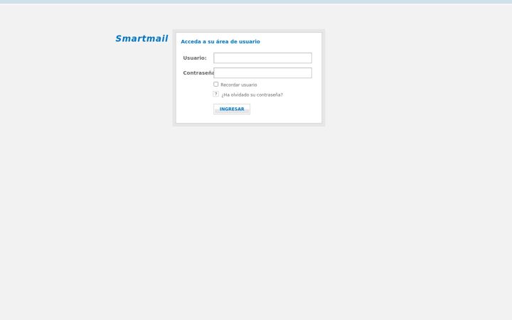 Screenshot of smartmail.com.ar