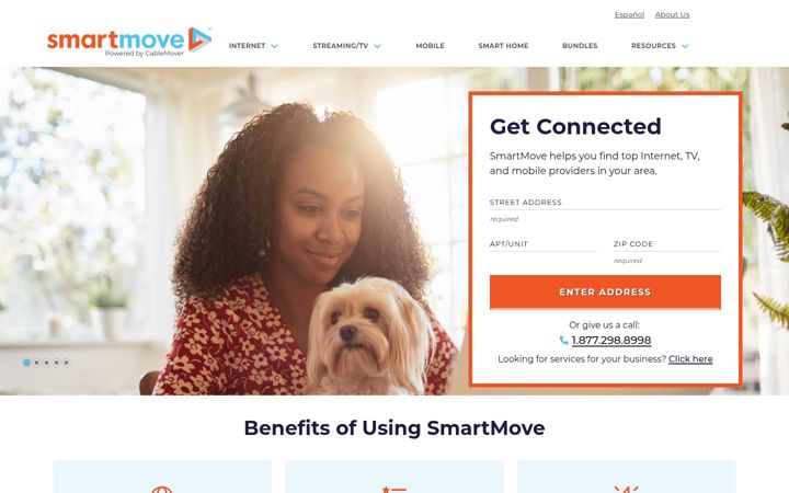 Screenshot of smartmove.us