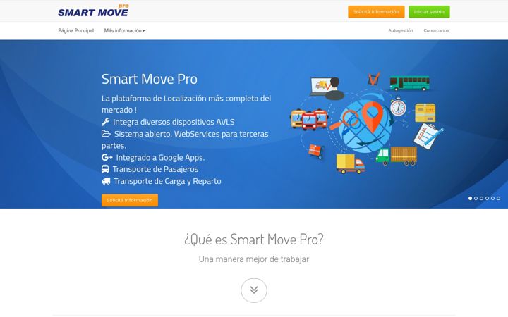 Snímek obrazovky smartmovepro.net