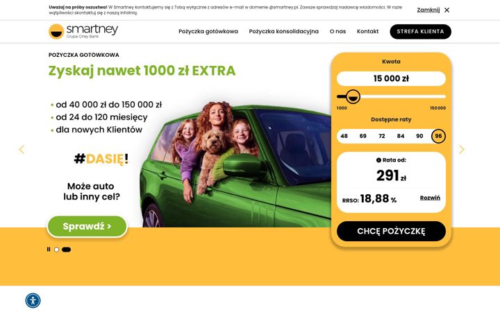 Screenshot of smartney.pl