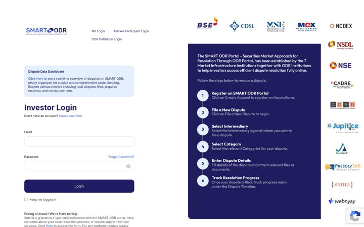 Screenshot of smartodr.in