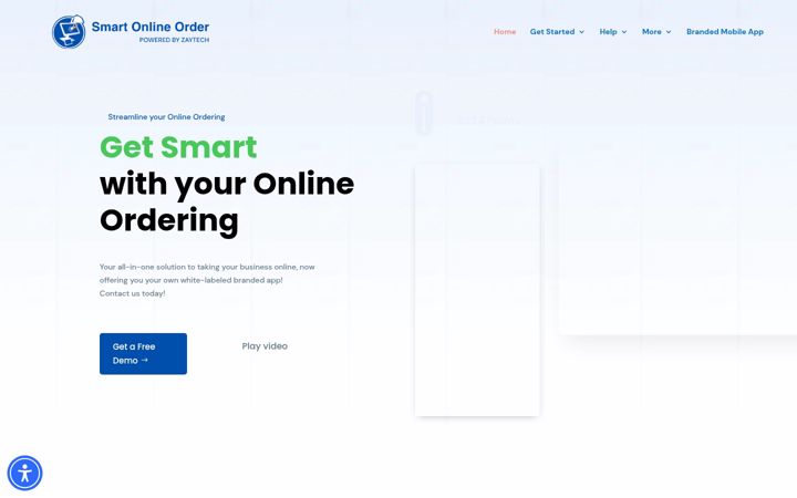 Screenshot of smartonlineorder.com