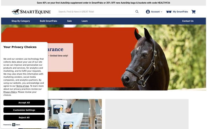 Screenshot of smartpakequine.com