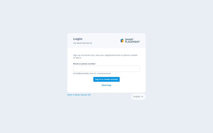 Screenshot of smartplacement.io
