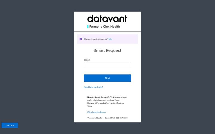 Screenshot of smartrequest.com