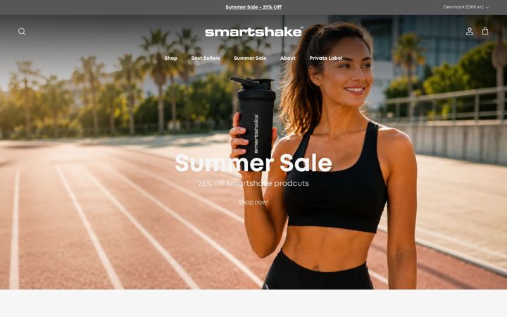 Screenshot of smartshake.com
