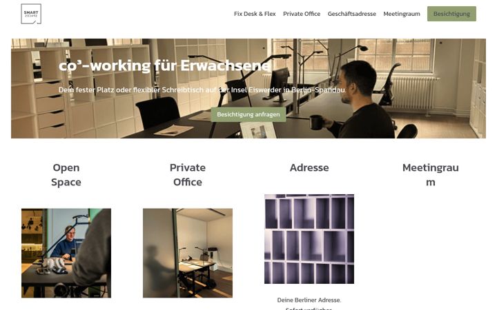 Screenshot of smartspaces.berlin