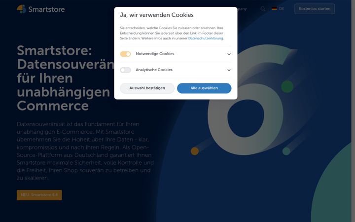 Screenshot of smartstore.com