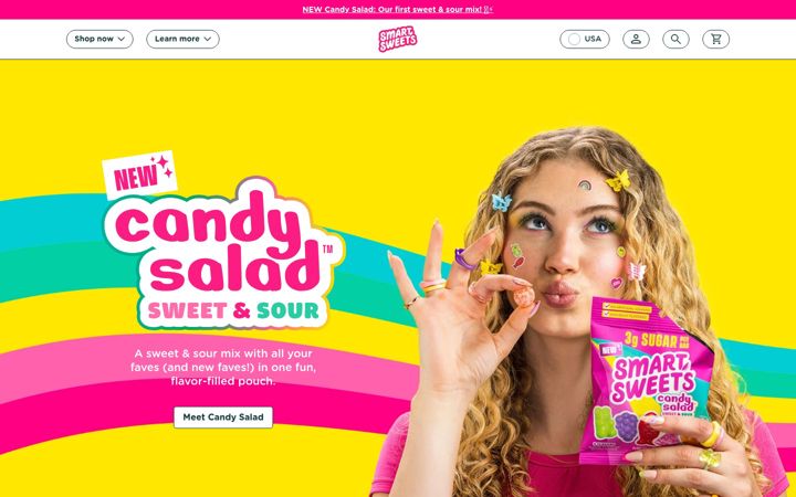 Екранна снимка на smartsweets.com