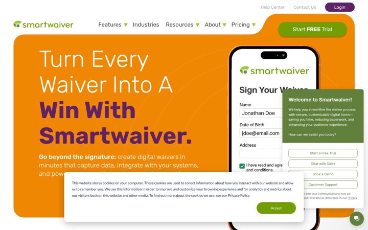 smartwaiver.com