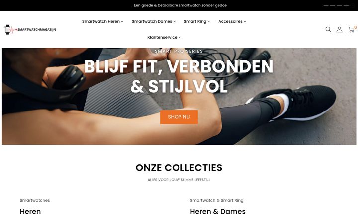 Screenshot ta' smartwatchmagazijn.nl