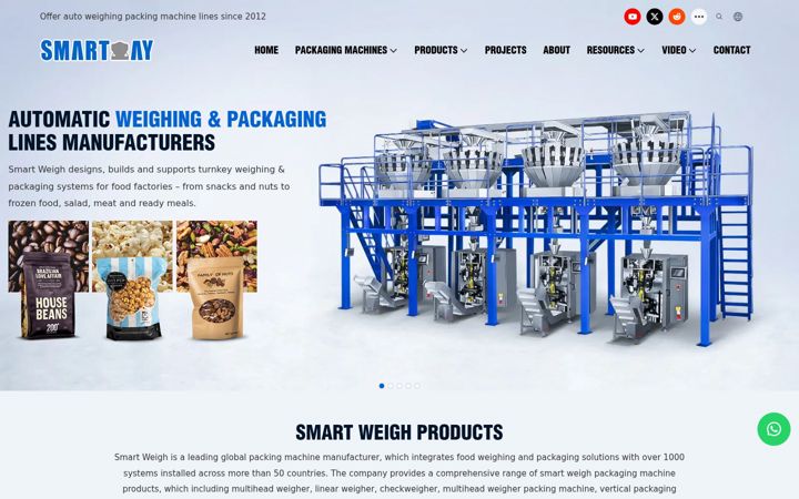 Screenshot of smartweighpack.com