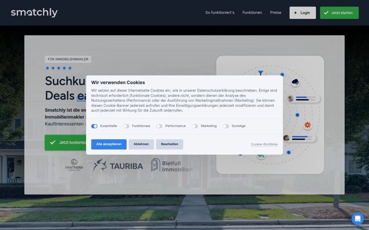 Screenshot of smatchly.com