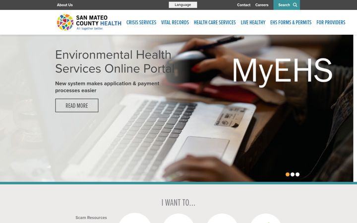 Screenshot of smchealth.org