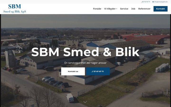 Screenshot of smedogblik.dk