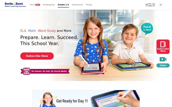 Screenshot of smile-zemi.com
