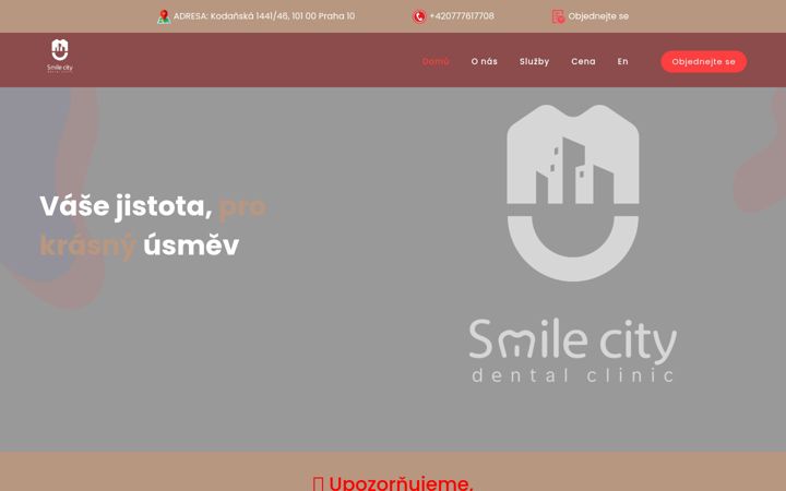 Screenshot of smilecity.cz