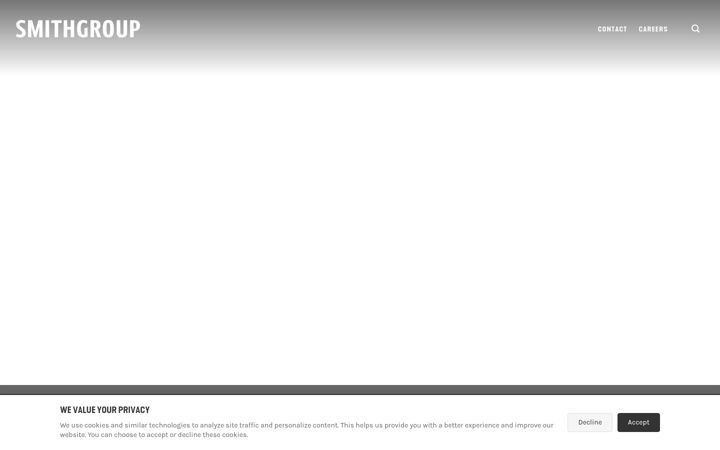 Екранна снимка на smithgroup.com