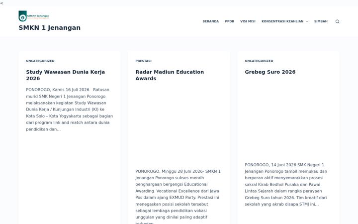 Screenshot of smkn1jenpo.sch.id