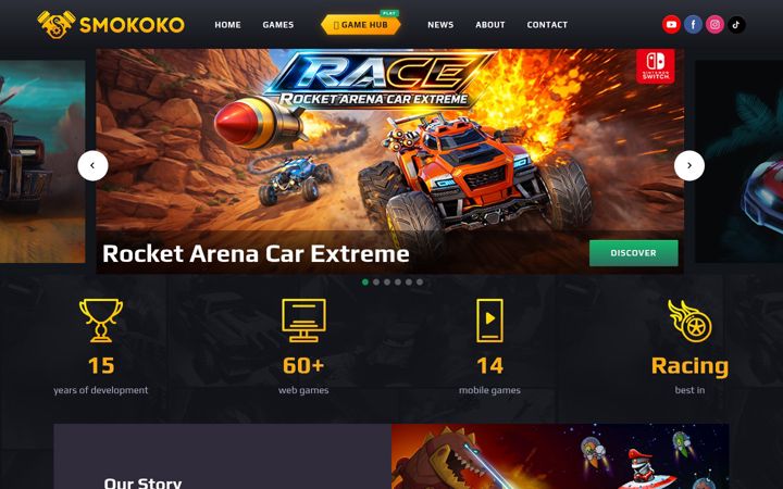 Screenshot of smokoko.com
