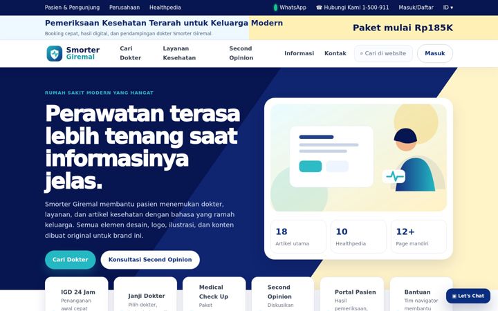 Screenshot of smortergiremal.com