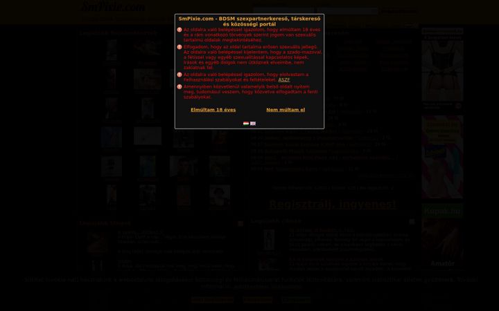Screenshot of smpixie.com