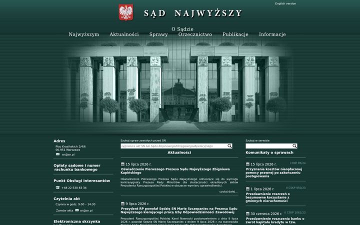 Screenshot of sn.pl