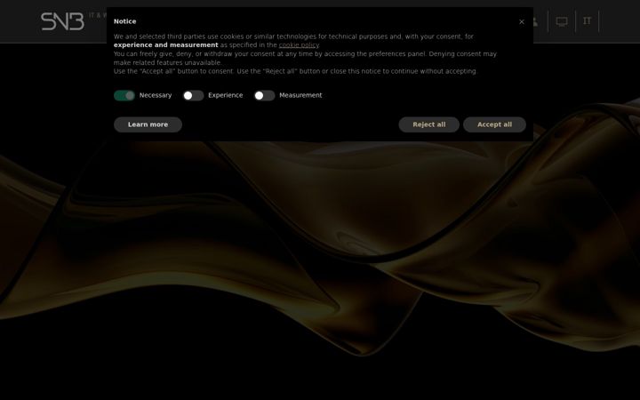 Screenshot of snb.it