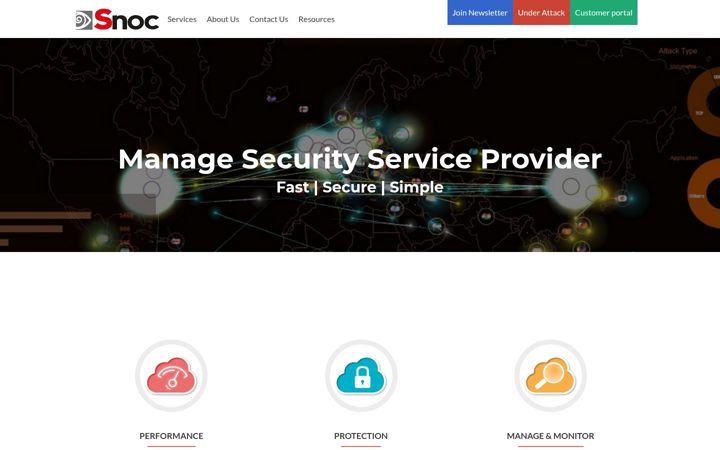 Screenshot of snoc.co.th