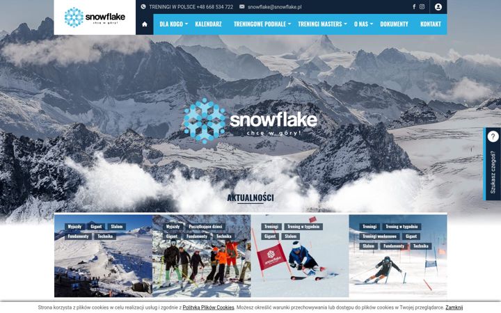 Screenshot of snowflake.pl