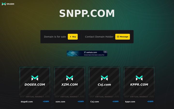Screenshot of snpp.com