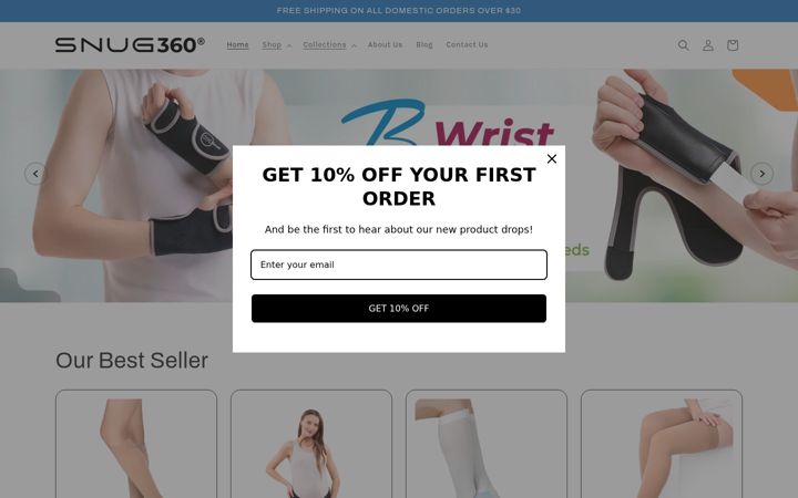 Screenshot of snug360.com
